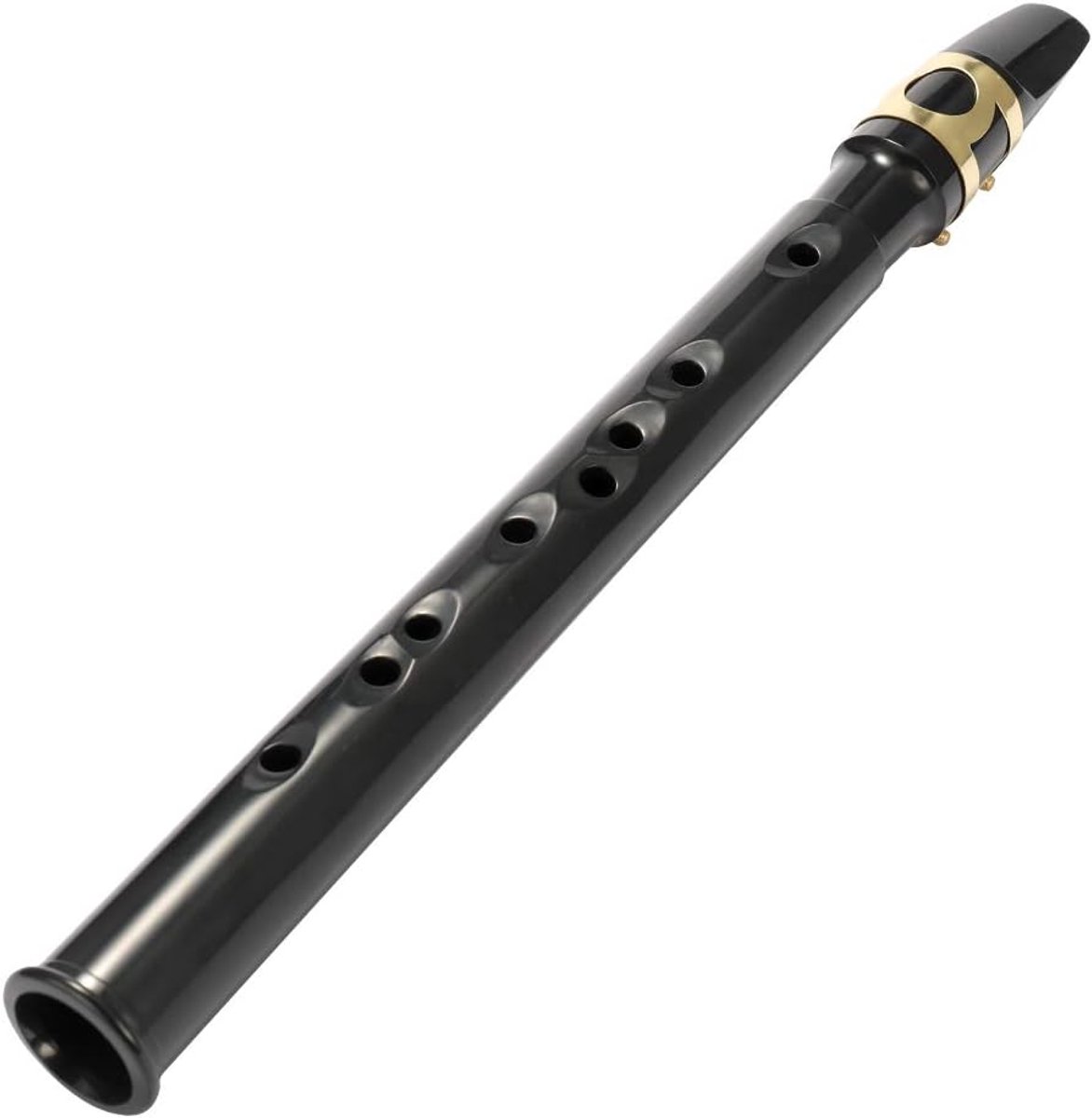 Draagbare Zaksax - Mini Saxofoon - Muziek Maken - Past In Zak - 35cm Lengte - Zwart