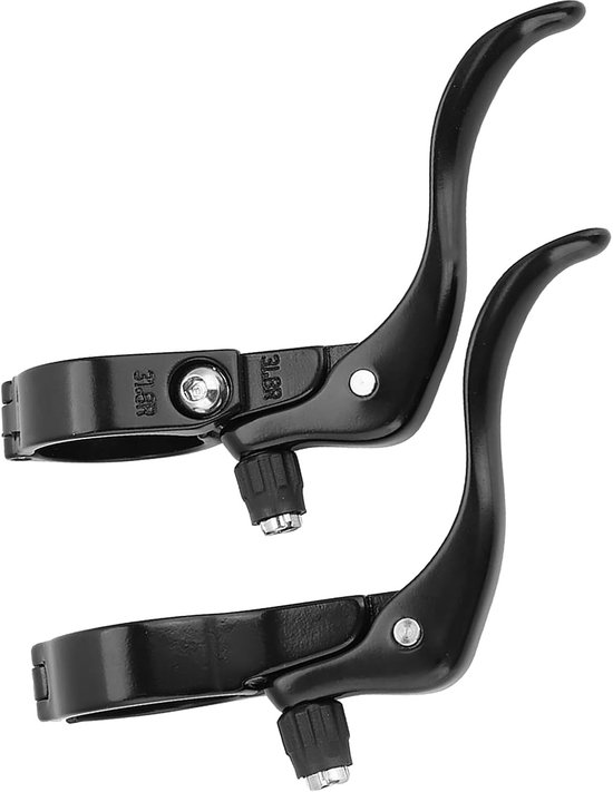 Fietsremhendel set - Racefiets hendels - Fietsreparatie - Lichtgewicht aluminium - 318 mm stuur - Zwart — afbeelding 4