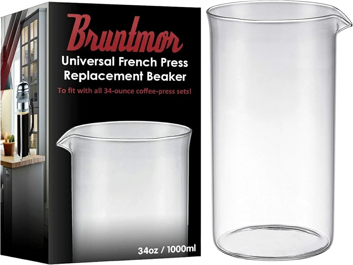 Vervangende Glaskaraf - Reserve Kan - Koffie Maken - Hitte & Schokbestendig - 8 Cup 34oz - Glas