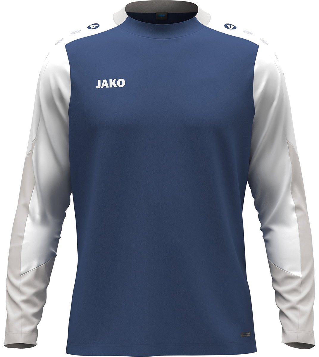 Jako Dynamic Longsleeve Kinderen - Nachtblauw / Wit / Lichtgrijs | Maat: 116