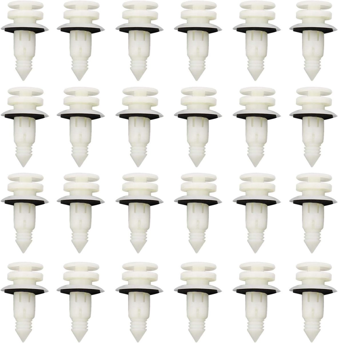 Deurpaneel Clips - Bevestigingsclips Bekleding - Auto Interieur Reparatie - 20 Stuks Set - Wit