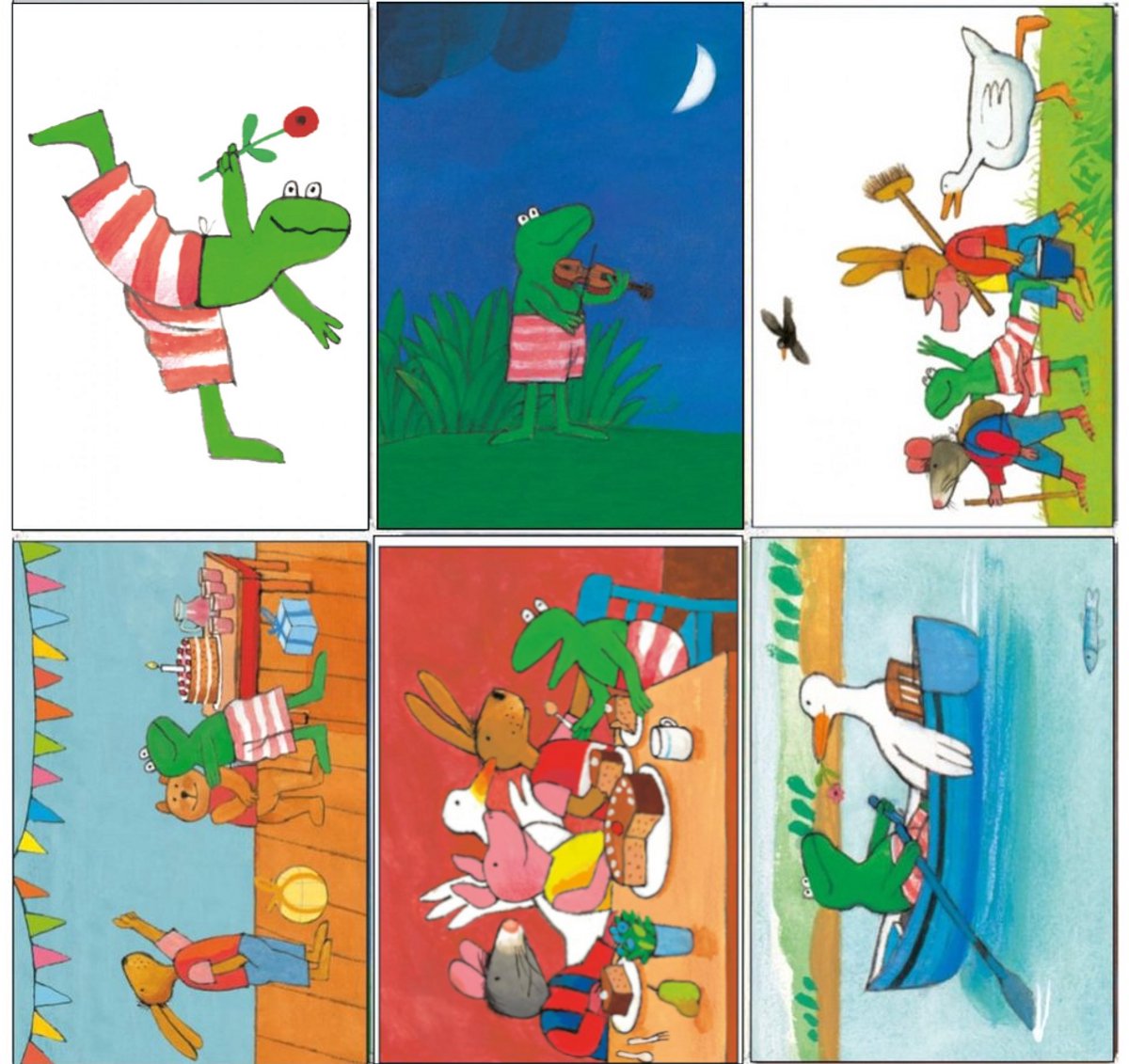 6 Kinderwenskaarten - Ansichtkaarten kind - 15 x 10,5cm - 6 kaarten in een mapje