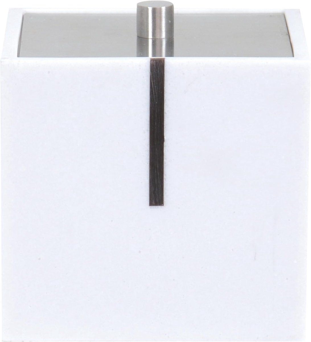Wattenbak - Opslagbakje - Badkamer Organisatie - Schokbestendig - 9x8x9 cm - Wit
