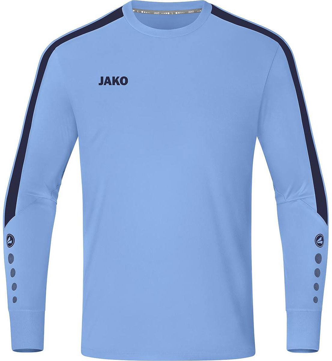 JAKO Keepershirt Power Kind Blauw-Marine Maat 140