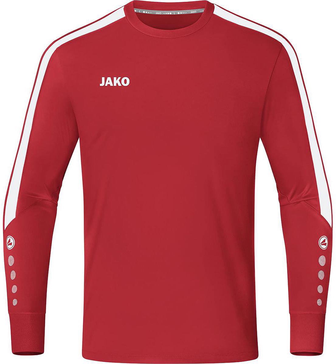 Jako Power Keepershirt Lange Mouw Heren - Rood | Maat: XXL
