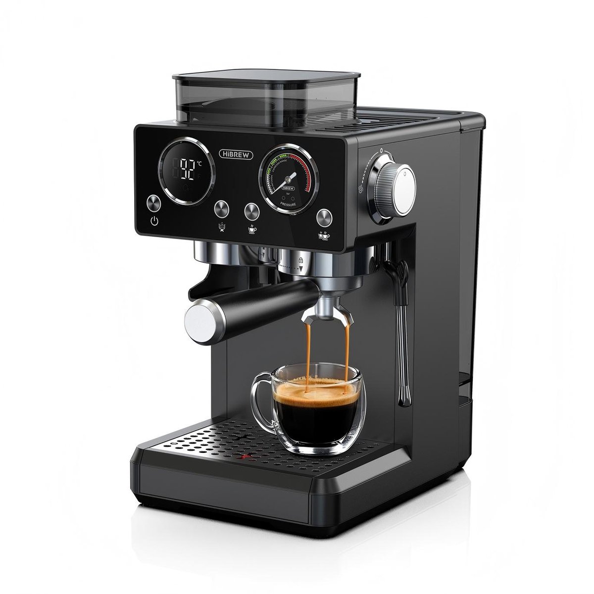 HiBREW H20 Espressomachine met Geïntegreerde Koffiemolen - FOSHAN SHUNDE BENE APPLIANCE TECH CO., - €259,32