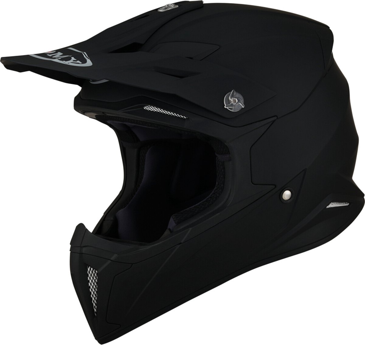 Suomy X-Wing Plain E06 Mat Zwart Crosshelm - Helm