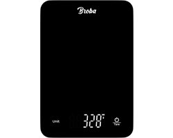 Keukenweegschaal Digitaal Precisie Weegschaal Keuken - Koffie Barista Food Kitchen Scale - Grammen Eet Voeding Kookweegschaal