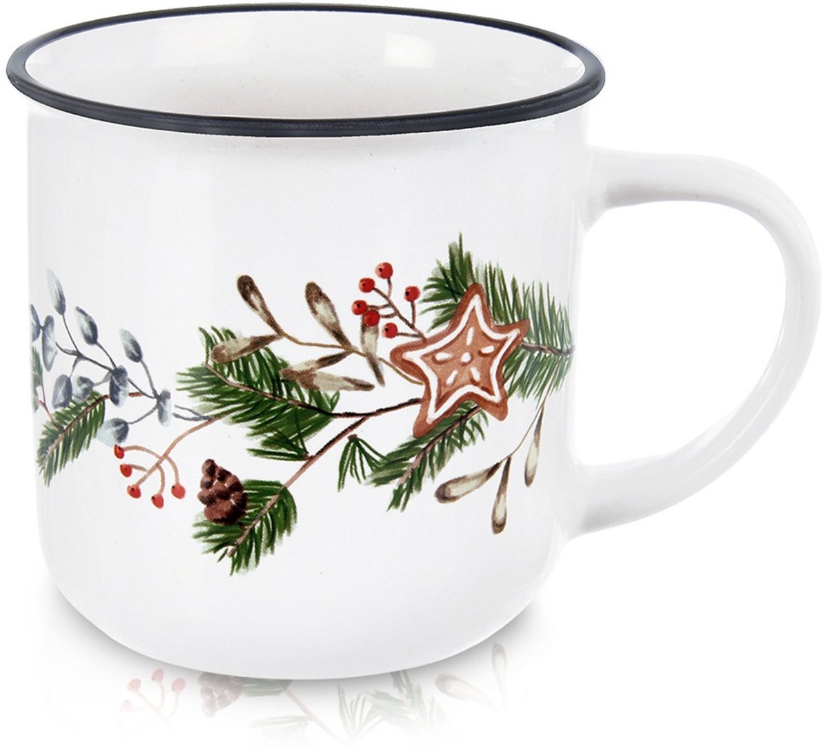 Mok Keramiek 330 ml - Koffiemok - Theebeker - Koffie - Beker