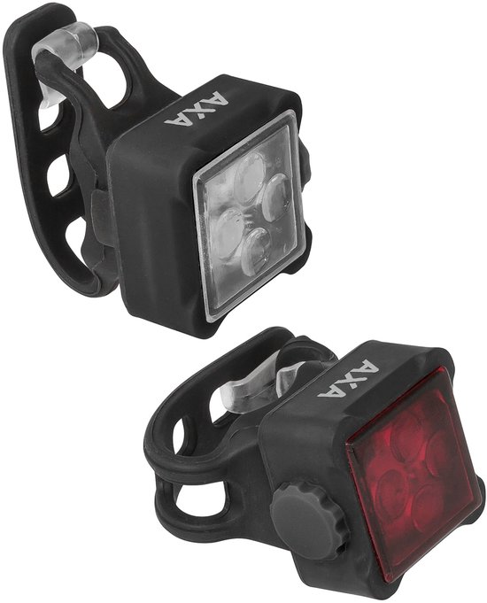 AXA Niteline 44 Kit d'éclairage pour vélo - Batterie - LED