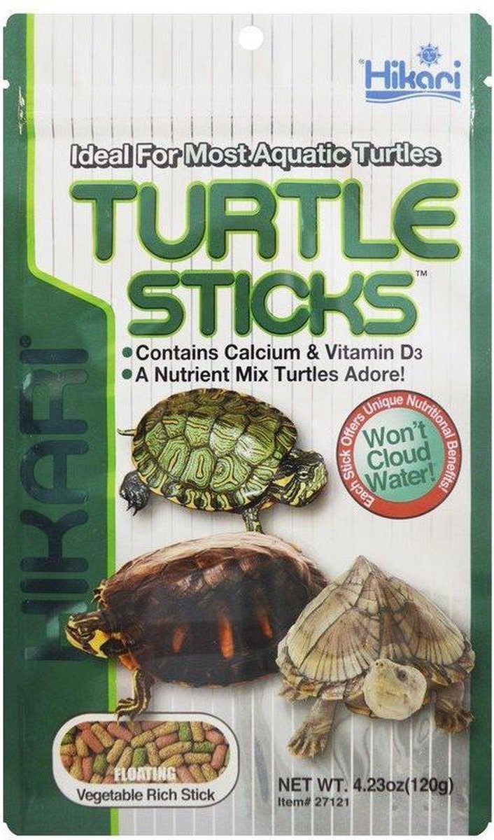 Alimentation en sticks pour tortues aquatiques Turtle sticks Hikari