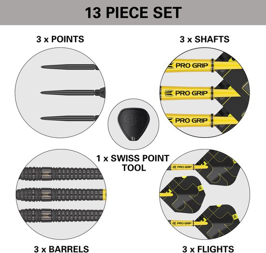 Target Bolide Void 03 Swiss Point 90% - Dartpijlen - 22 Gram van Target — afbeelding 5