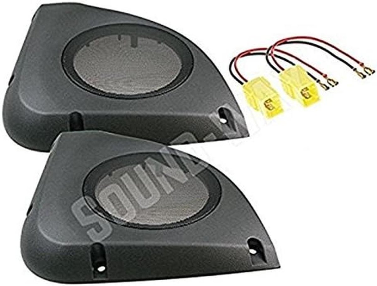 Set van 2 Luidspreker Adapters voor Fiat Punto II (1999-2010) - 16.5 cm