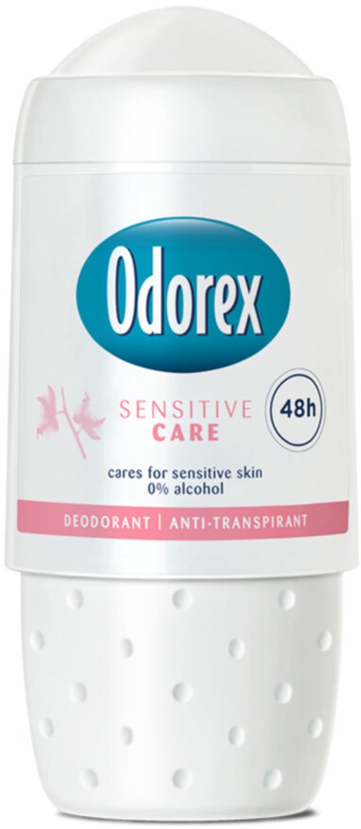 Odorex Deodorant Roller Sensitive Care - 3 x 50 ml - Voordeelverpakking