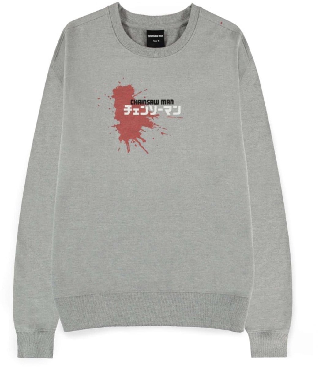 Chainsaw Man - Power Sweater/trui - XL - Grijs