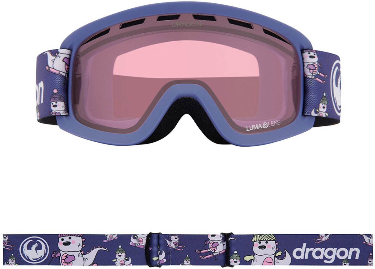 Dragon Alliance LIL D Jeugd Skibril - Lil Kaiju/Light Rose