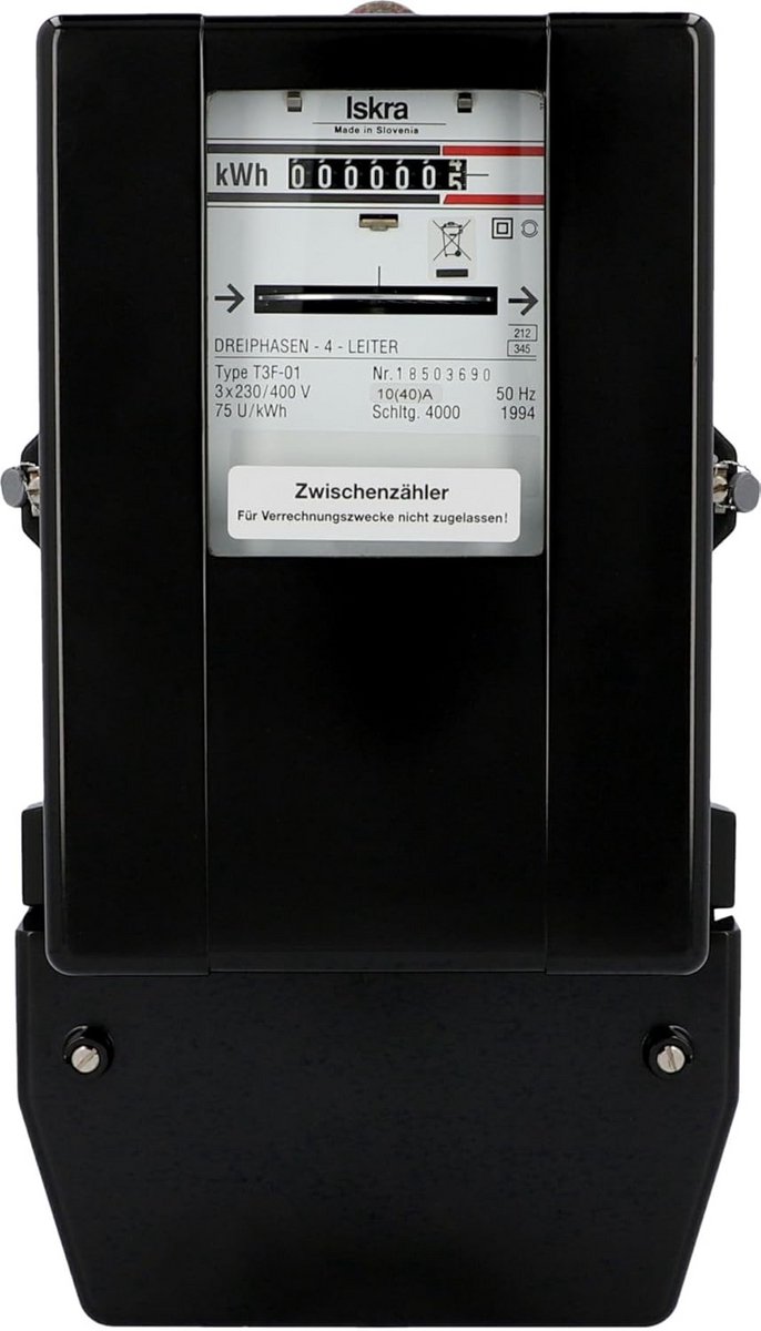 Driefasen Tussenmeter 230/380V 10/40A voor Eigen Verbruik