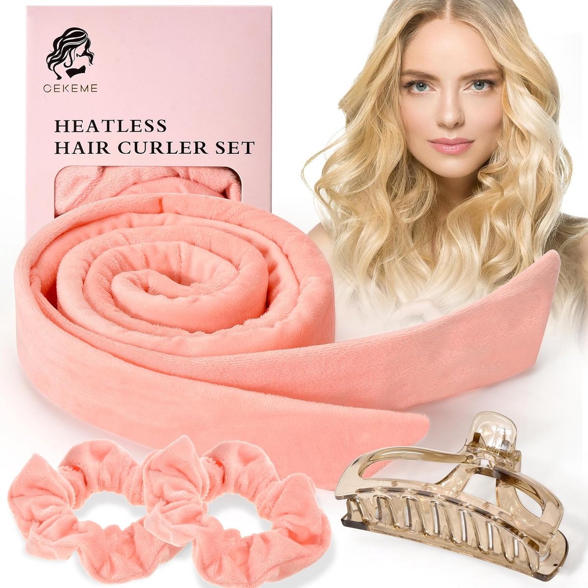Hitteloze Haarkrulset voor Zachte, Gezonde Krullen zonder Warmte