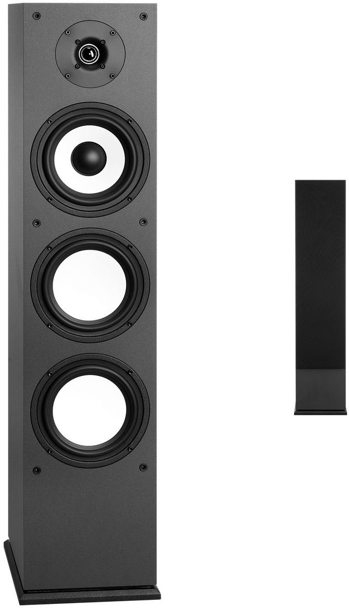 Staande Luidspreker 2-Weg Systeem Hifi 200w 70hz–20khz 2,54cm Tweeter