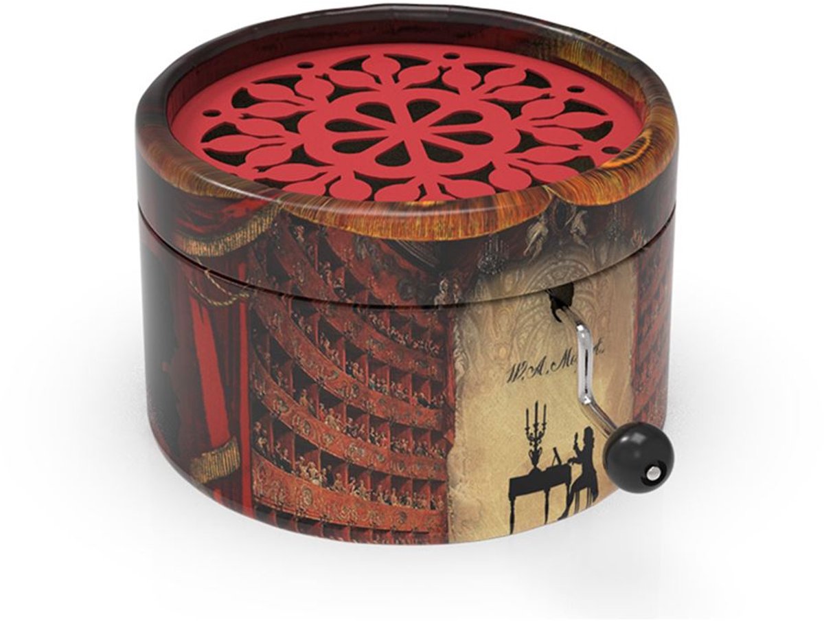 Belle Lurette muziekdoosje Rondo22 Mozart Theater - decoratief