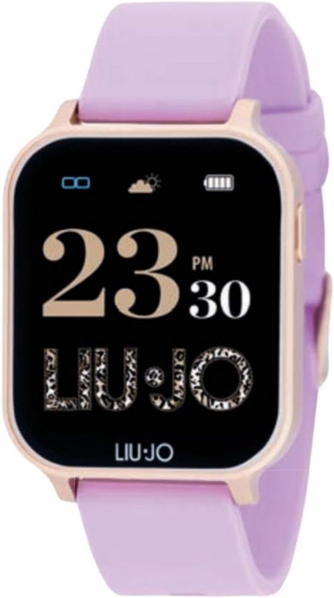 Dames Smartwatch Hartslag Bloeddruk Zuurstof Saturatie Sport App Meldingen Paars