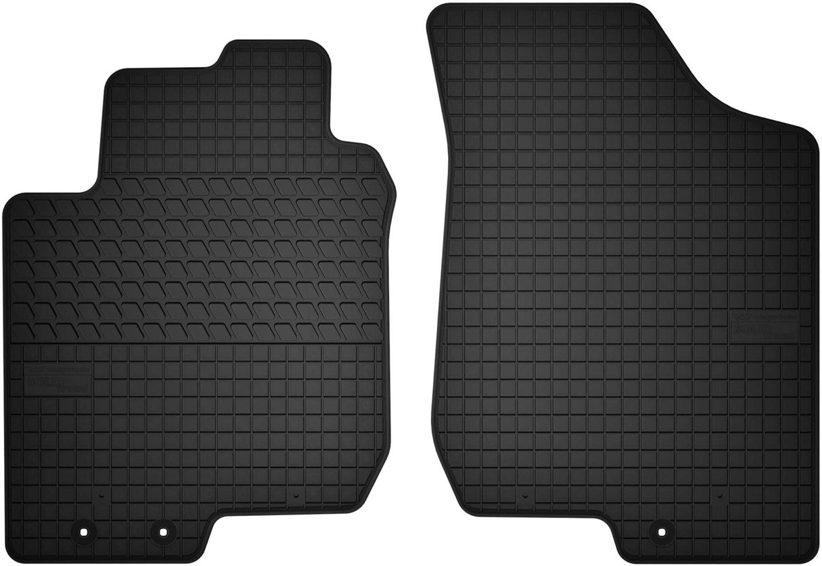 Wielganizator SolidTread - Auto Rubber Matten - Hyundai i30 I - 2006-2012 - 2 stuks - Zwart