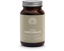 Mattisson - Vegan Curcuma C3 met BioPerine 500mg - 60 capsules