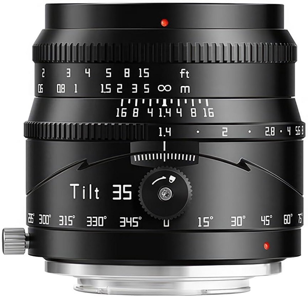 35mm F1.4 Tilt Groothoeklens voor Fuji X-Mount APS-C Camera's - Handmatige Focus