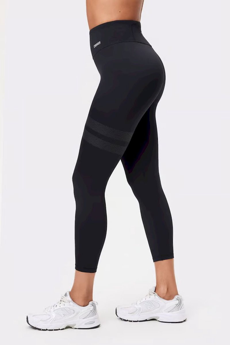 STRONGER - signature 7/8 leggings - 3/4 trainingsbroek dames - Zwart