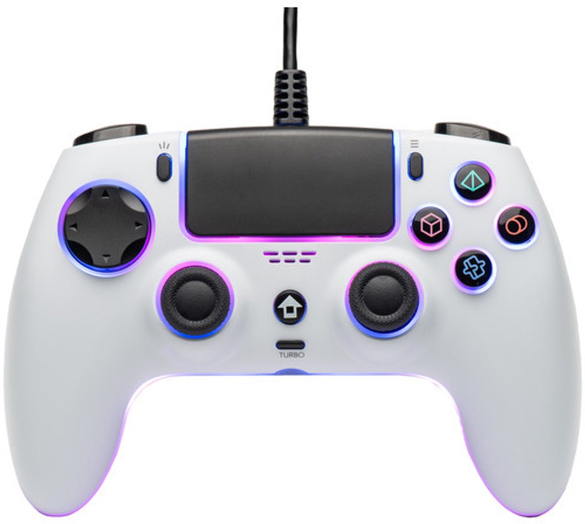 Qubick COP50016 game controller Wit USB Gamepad Analoog/digitaal PlayStation 5