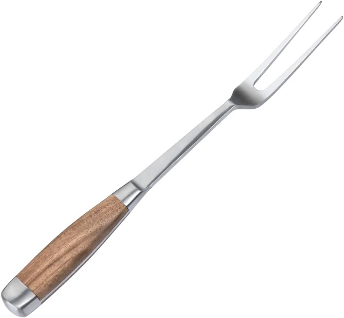RVS Vleesvork 33 cm - Grote Snijvork en Serveervork voor Grillen en Braden