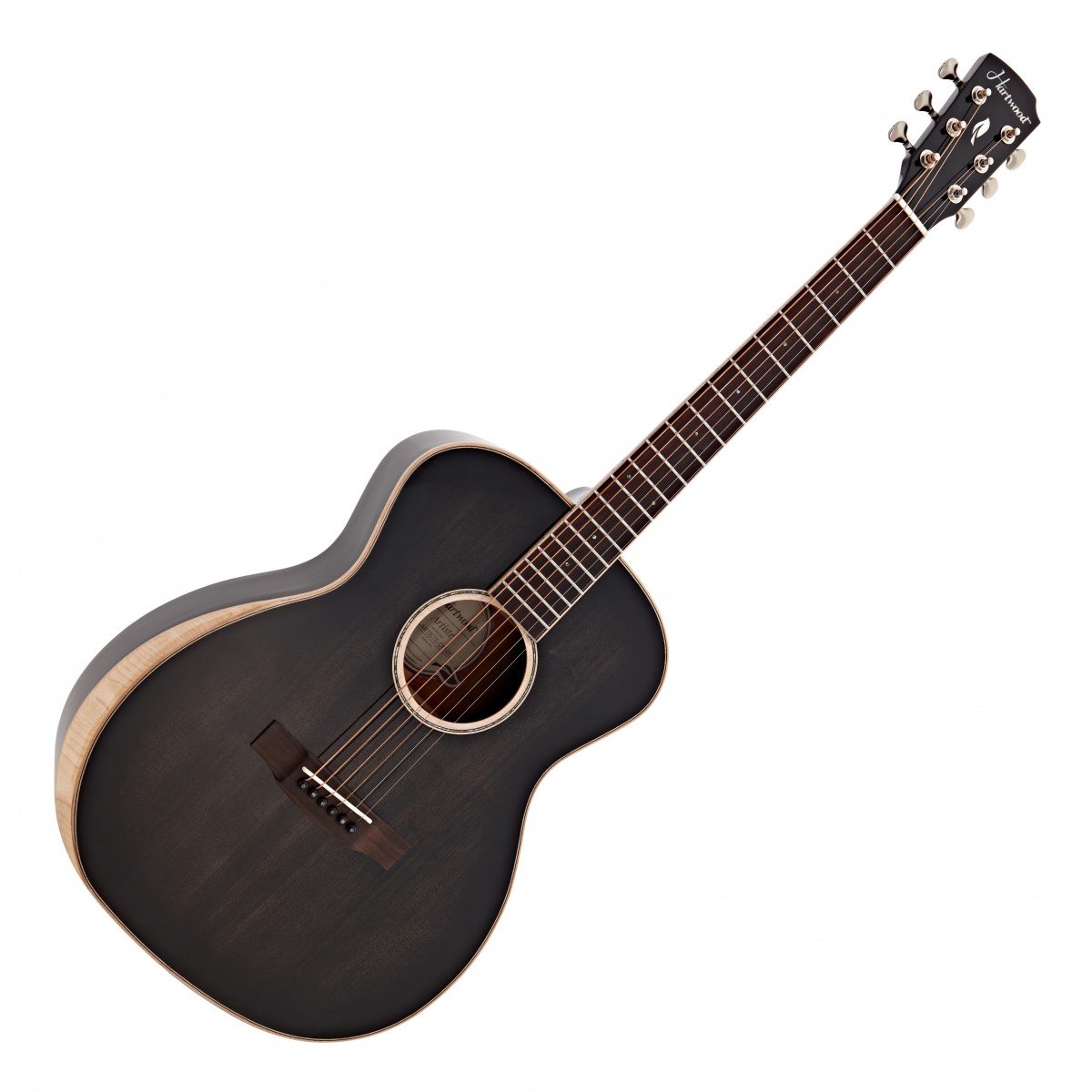 Hartwood Artiste Orkestmodel Akoestische Gitaar, Zwart