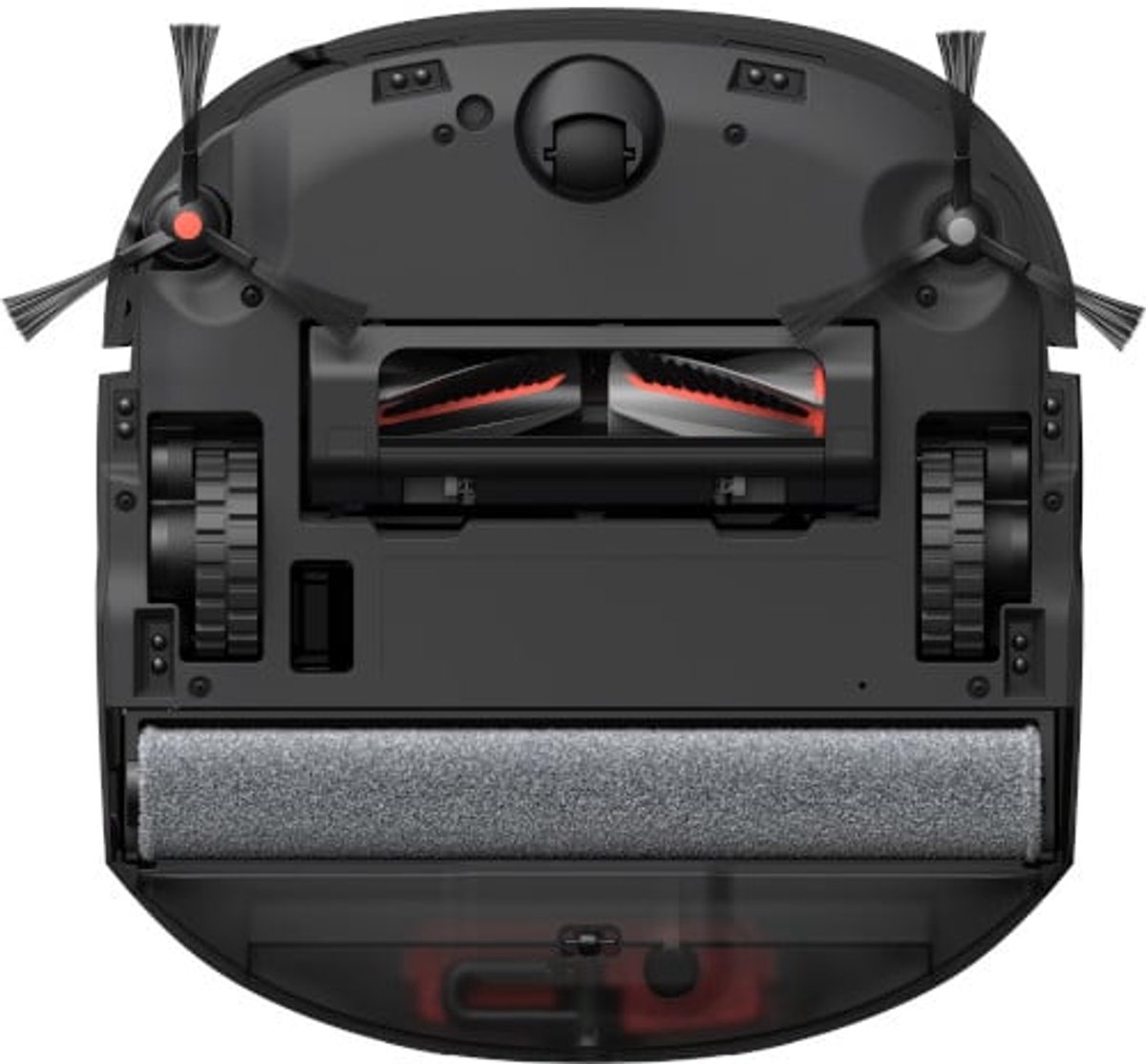 eufy Robotstofzuiger Omni E25, HydroJet dweilsysteem, 20.000 Pa zuigkracht, DuoSpiral borstels die ontklitten, CornerRover arm voor het schoonmaken van hoeken, alles-in-één station, voor gezinnen met huisdieren en kinderen. — afbeelding 4