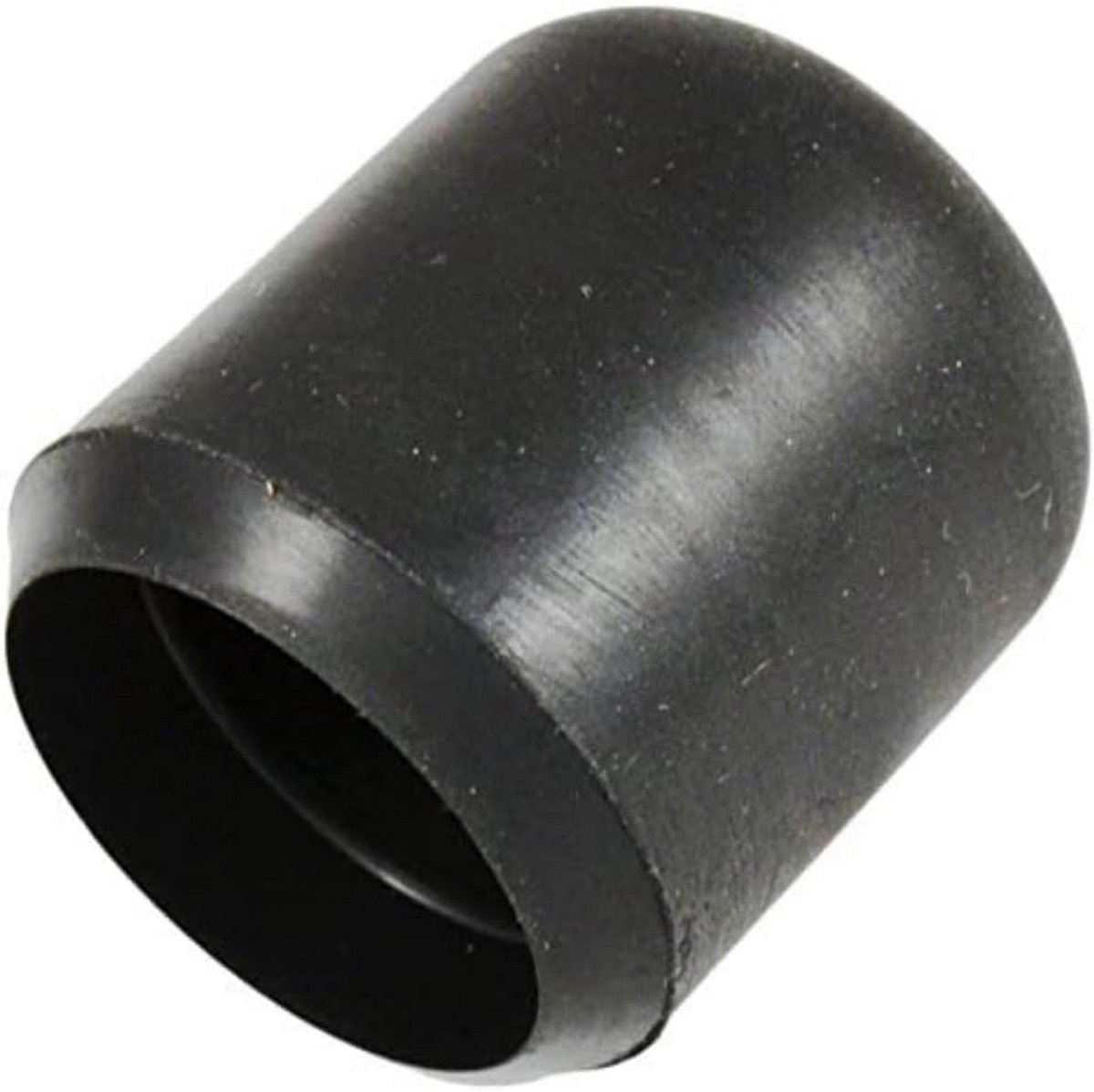 Set van 8 Zwarte Ronde Dopjes voor Stoelpoten - 22mm Doorsnede - Rubber HD Stofdoppen