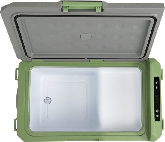 Steamy-E Single Zone Elektrische Compressor Koelbox - Single Zone - 28 liter - 12V en 230V - voor auto en camping - Grijs van Steamy-E — afbeelding 3