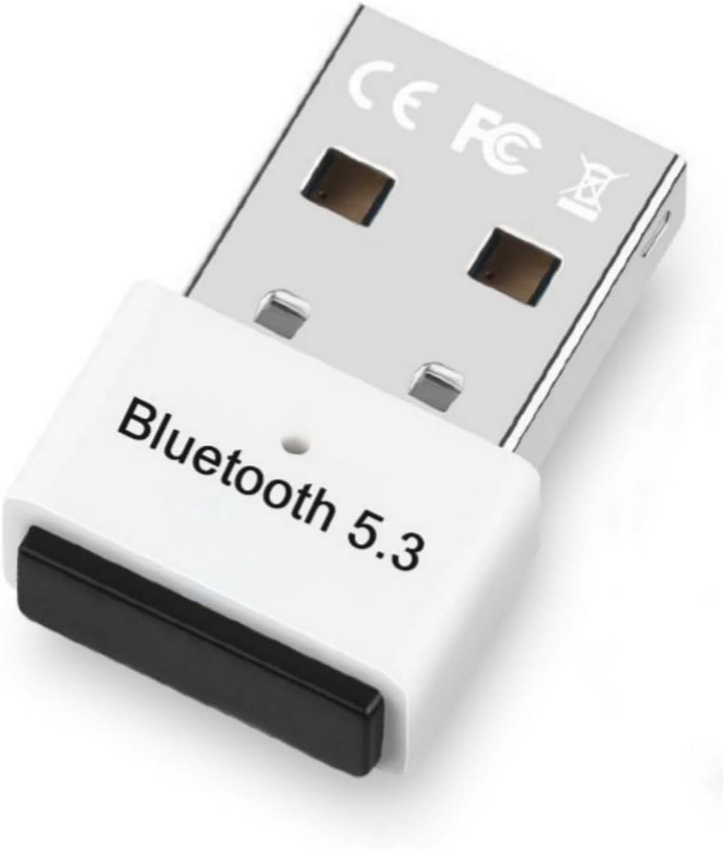 USB Bluetooth 5.3 Adapter voor PC - Lange Afstand Draadloze Dongle voor Windows