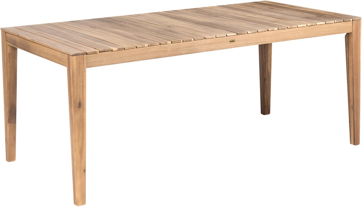CHIOGGIA - Tuintafel - Lichtbruin - 180 x 90 cm - Acaciahout
