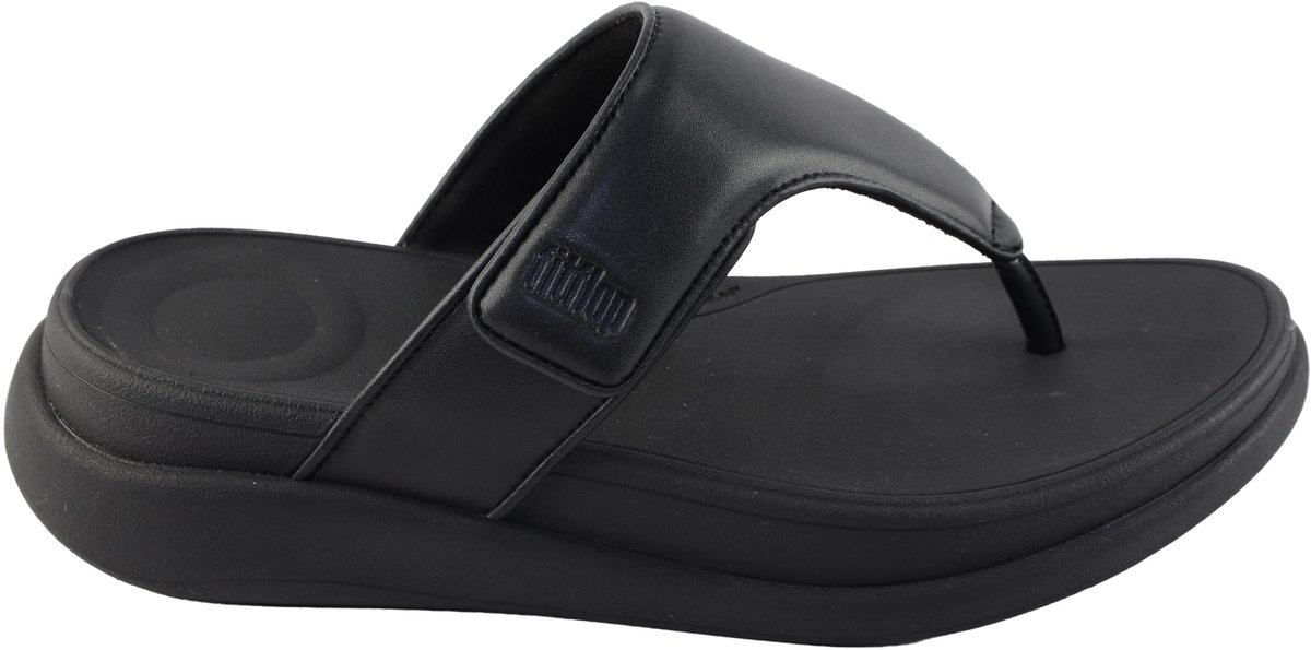 Fitflop F-Mode Toe Post.All Black