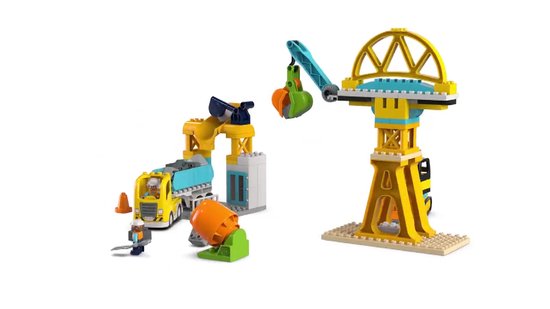 LEGO Duplo Town 10476 - Bouwplaats - Meisjes en Jongens - Multicolor