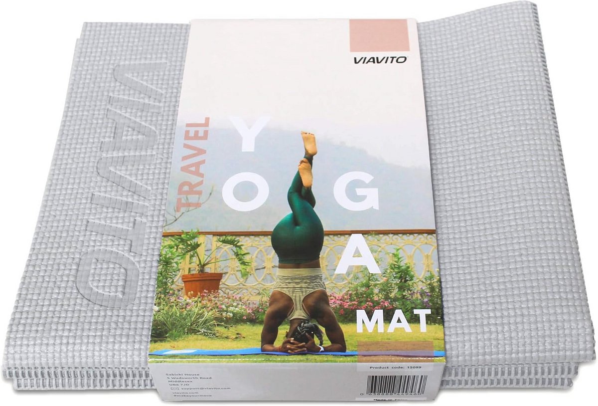 Opvouwbare Reis Yogamat 3mm - Lichtgewicht en Antislip