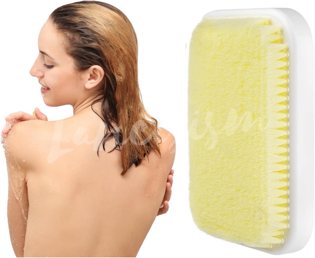 Douche rugschrobber met zuignap - Zelfklevende exfoliërende borstel voor rug en lichaam