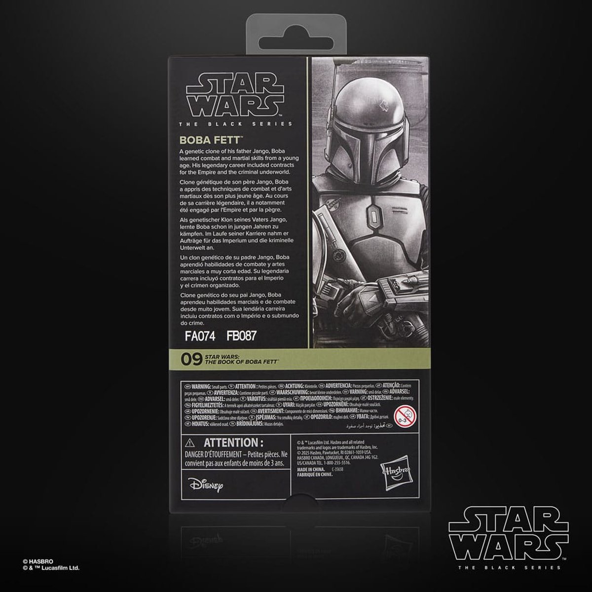 Hasbro Star Wars: The Book of Boba Fett Black Series Action Figure Boba Fett 15 cm Action Figuur — afbeelding 7