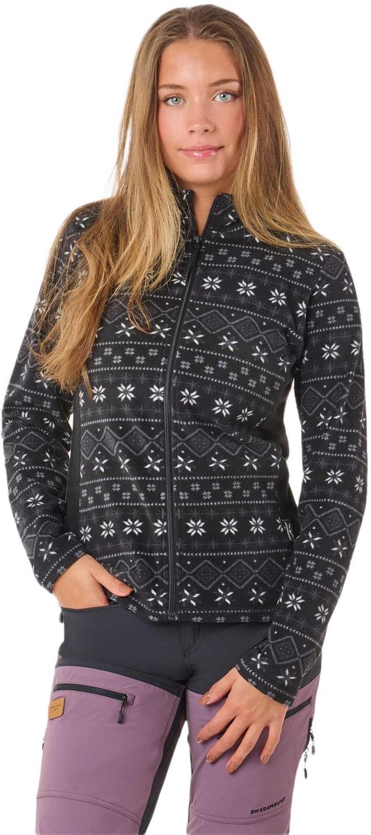 Swedemount Idre Fleece III – Fleecejas voor dames Zwart