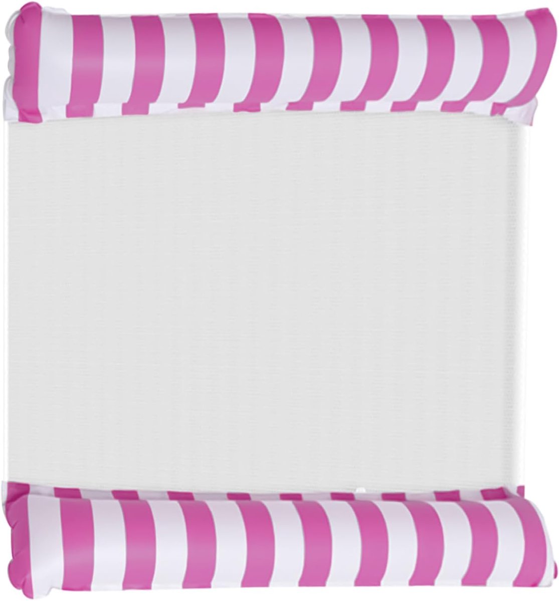 Waterhangmat - Drijvend ligbed - Zomerse ontspanning - Dubbel opblaasbaar - 130x132cm - Roze
