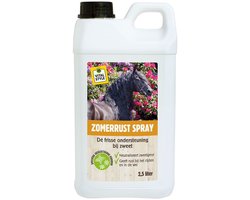 VITALstyle ZomerRust Spray - Vliegenspray Paard - NavulVerpakking - Voor Rust In De Weide - Met o.a. Pepermunt En Citroengras - 2,5 liter