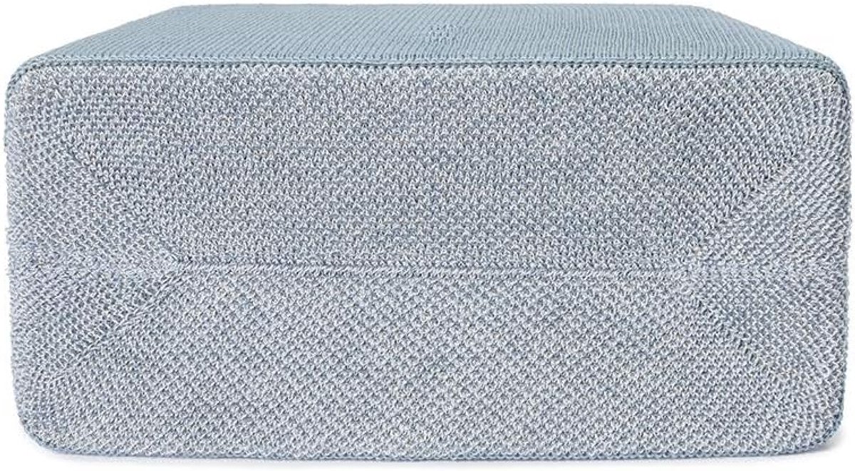Textielhoes Luidspreker - Speaker Cover - Interieur Decoratie - Akoestisch Transparant - 26.8 x 13.2 x 16 cm - Stenen Blauw