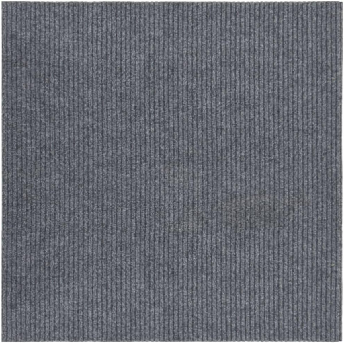 Droogloopmat 100x100 cm - Grijze Deurmat voor Binnen en Voordeur