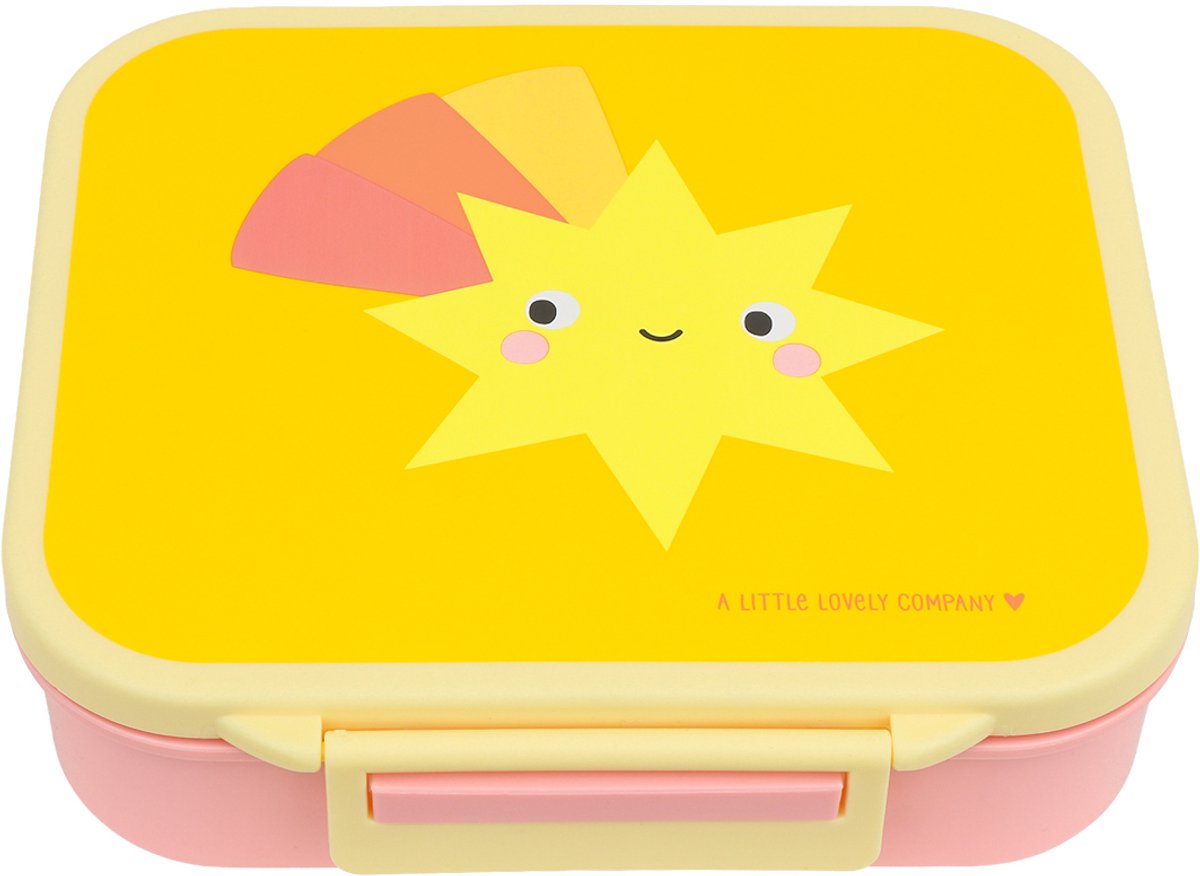 A Little Lovely Company - Lunch box - brooddoos met vakjes - Vallende ster