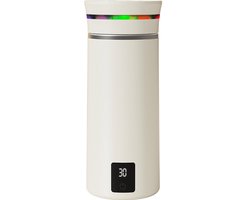 Automatische Roerbeker - Zelfroerende Koffiebeker - Oplaadbaar - Wit - 380mL - Automatisch Roeren - Muziekspeler - Smoothiebeker - Waterfles