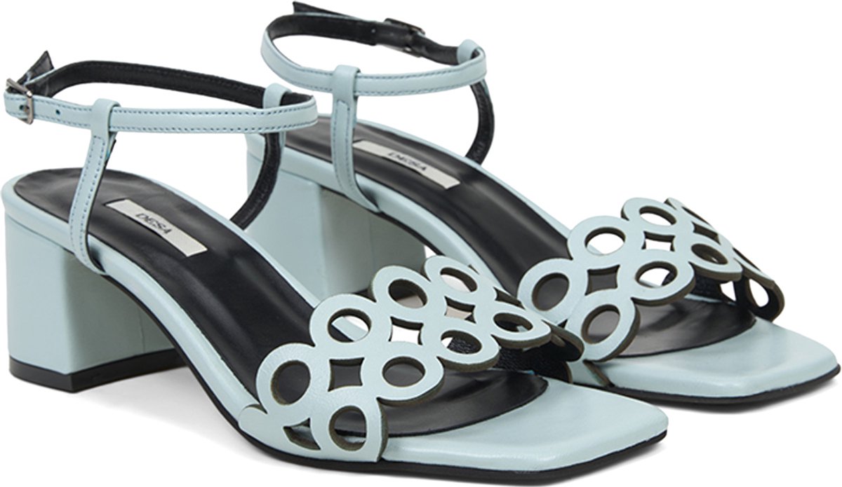 DESA Sandalen Suède Vrouwen Schoenpunt: Nez ouvert Blauw